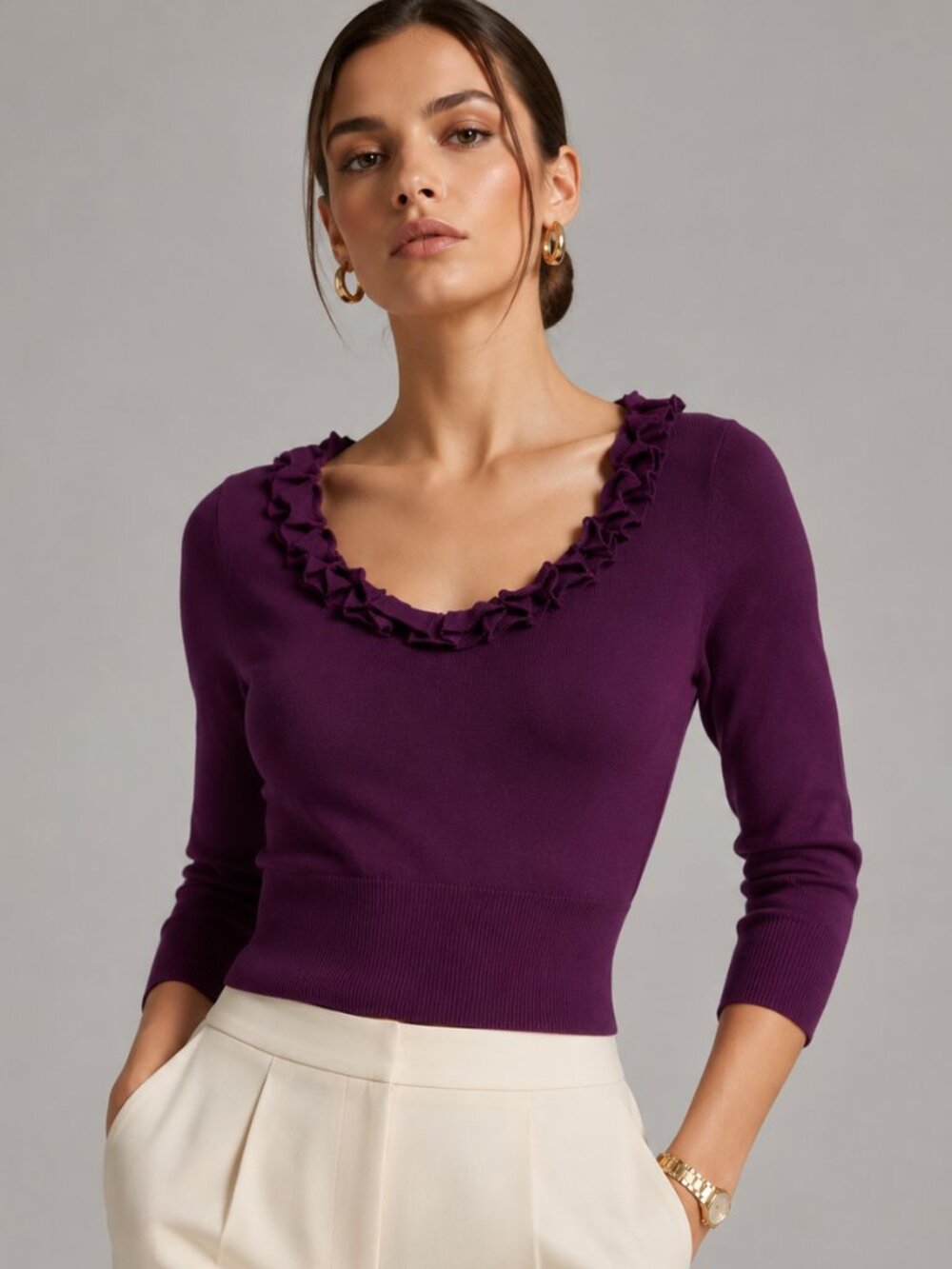 August Silk Sweater